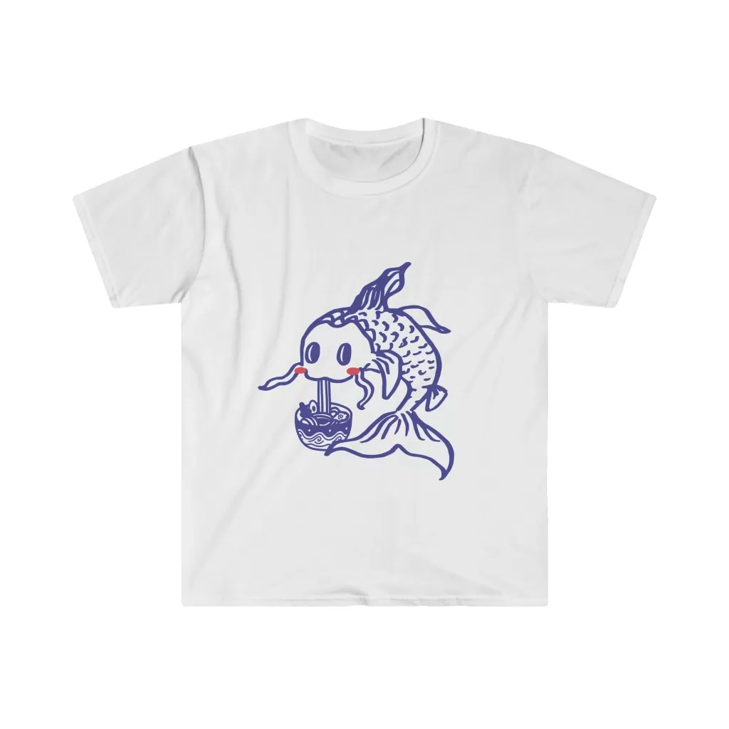 Plain Noodle Koi Cotton Tee