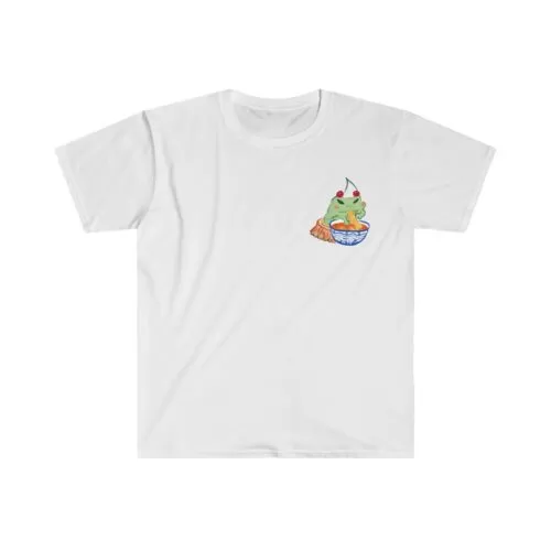 Cherry Frog Corner Cotton Tee