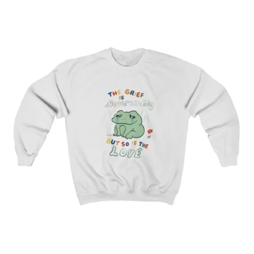 Neverending Love Frog Crewneck Sweatshirt
