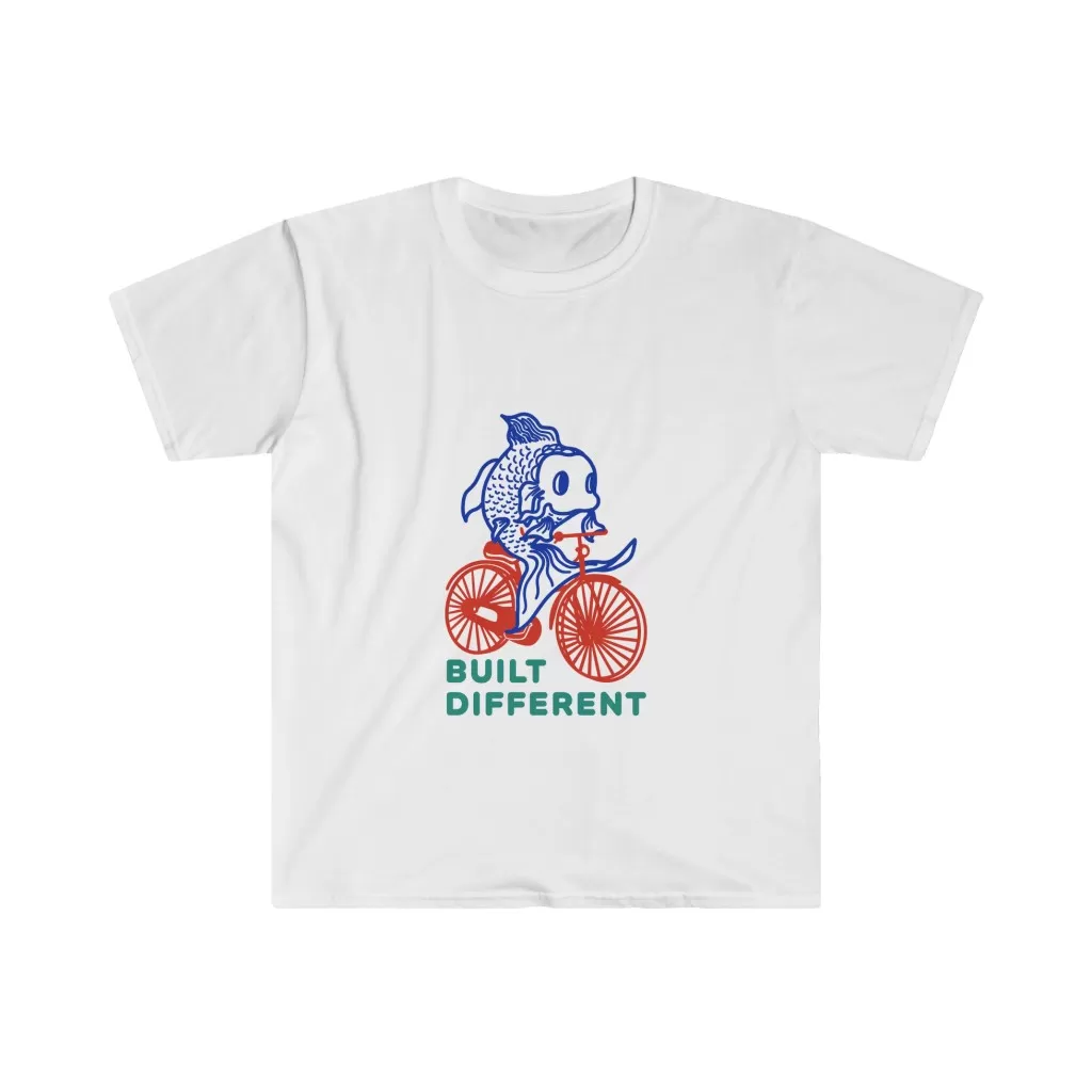Built Different Koi Cotton Tee