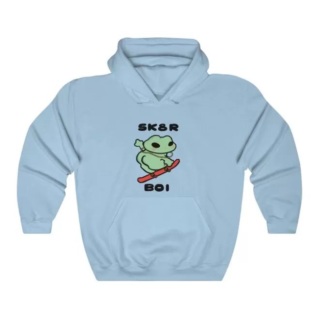Skater Boi Frog Hoodie - Image 3