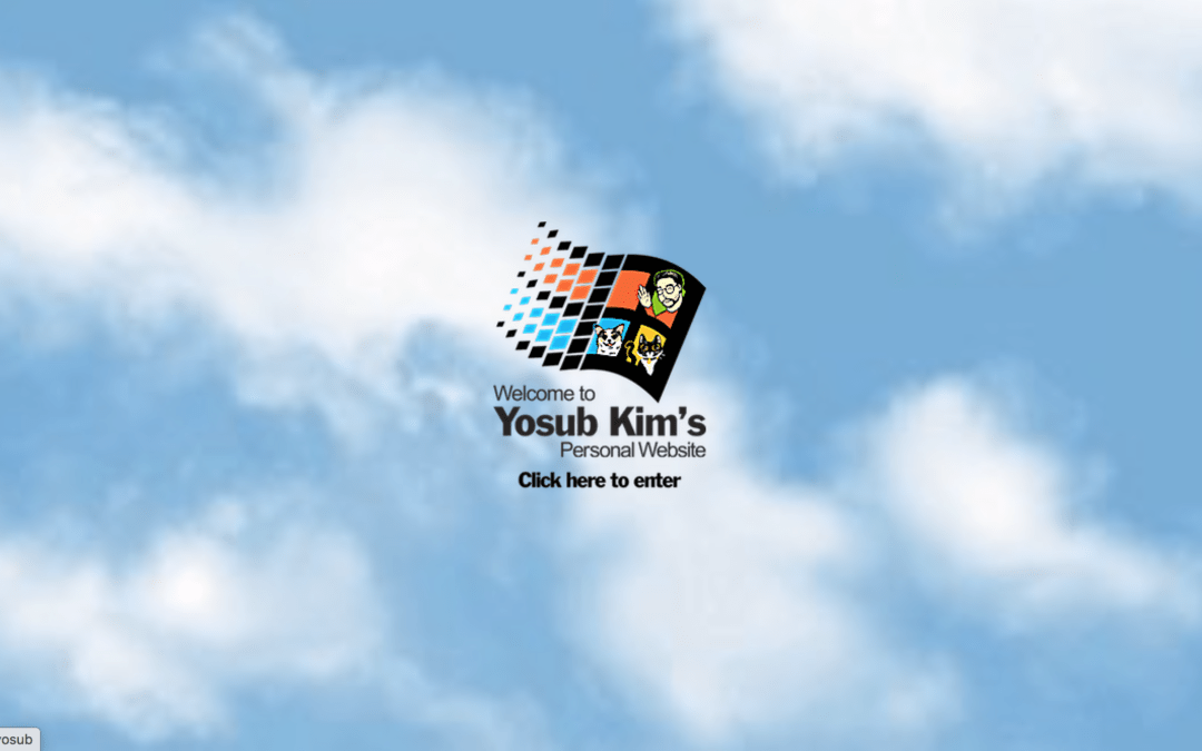 Windows 95/98 Style Website