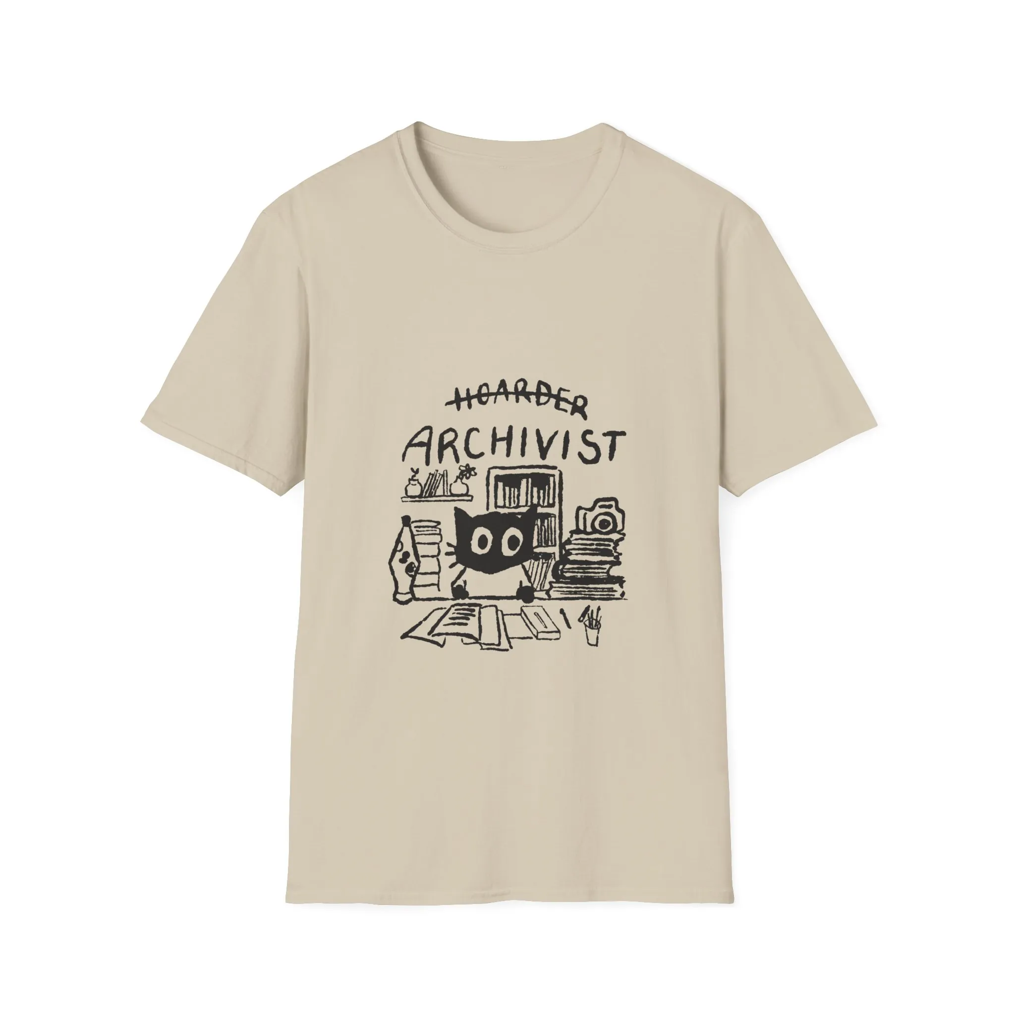 Hoarder Archivist T Shirt - Image 7