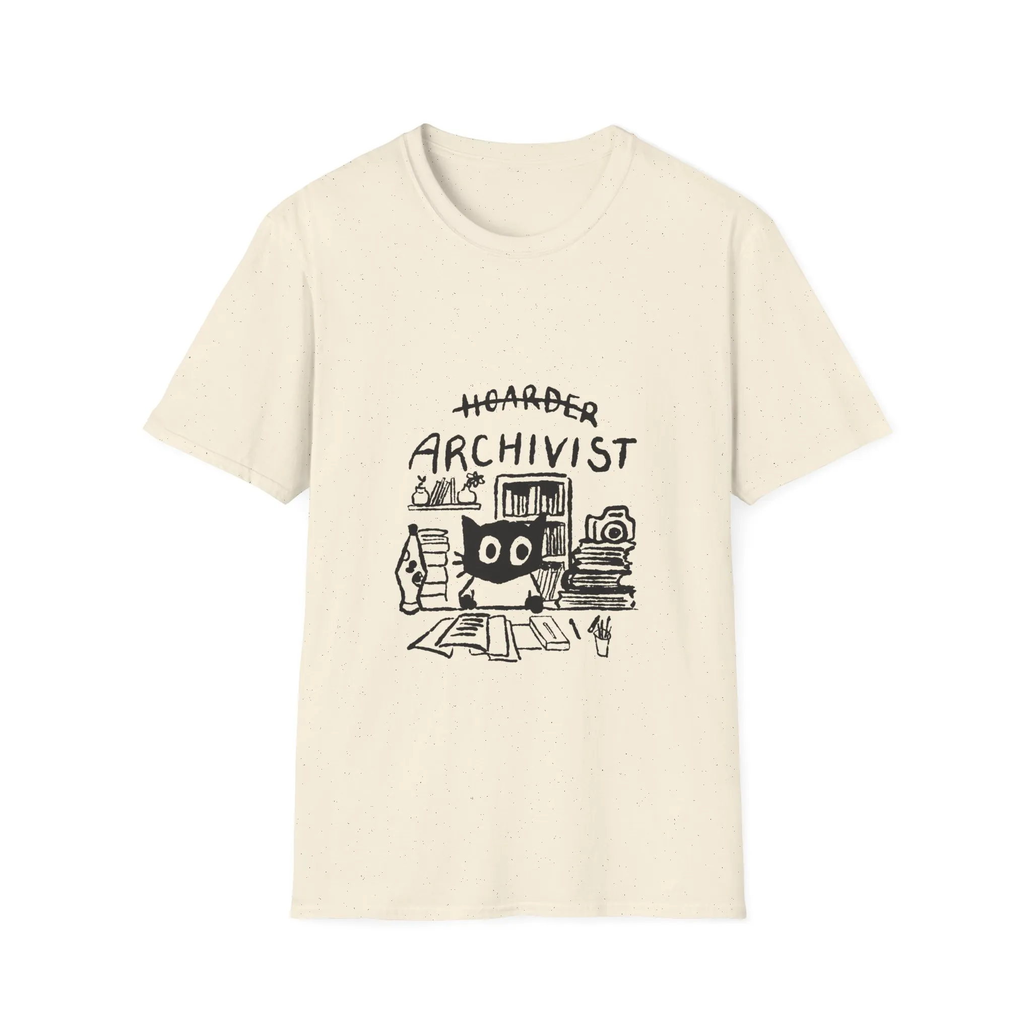 Hoarder Archivist T Shirt - Image 3