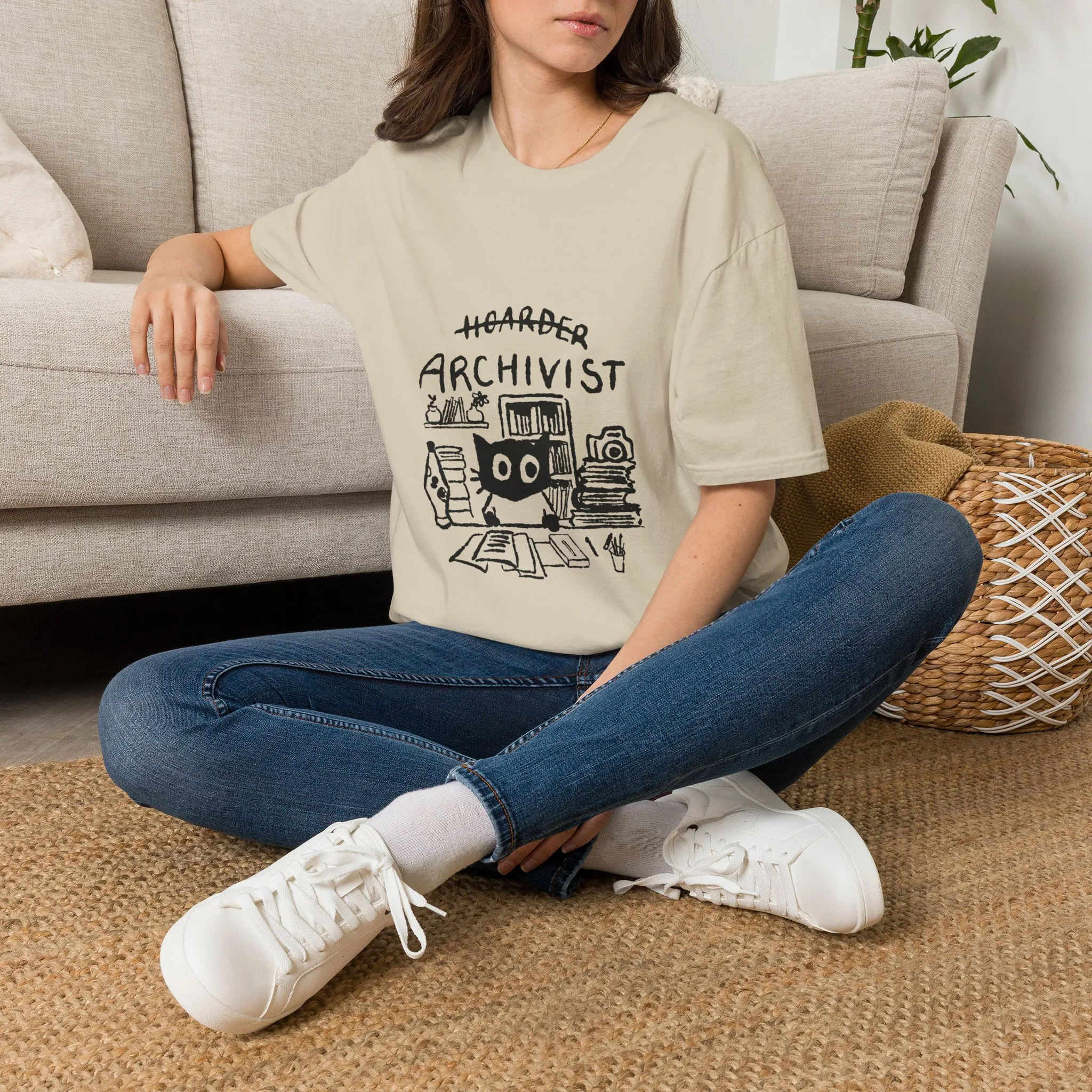 Hoarder Archivist T Shirt - Image 6